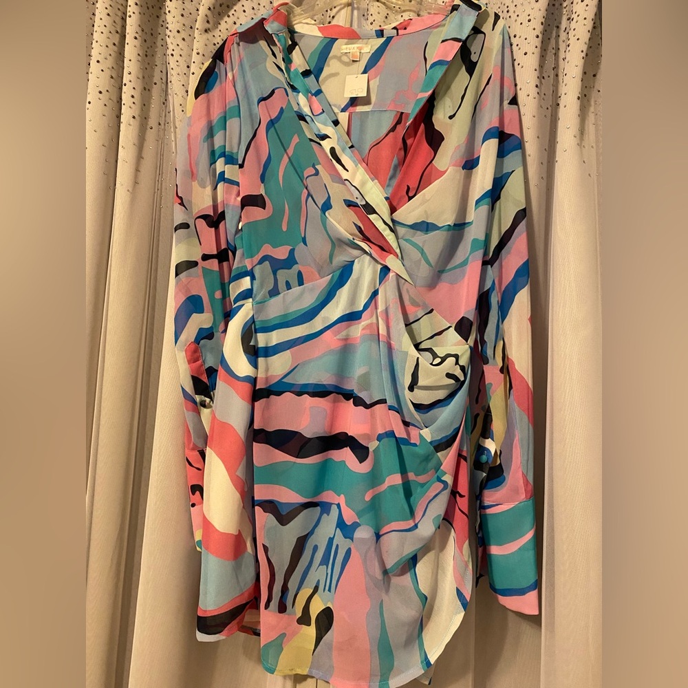 Brand: Luxxel
Size: L, PTP- 21”, Length- 34”
Color: Blue, Pink, Purple